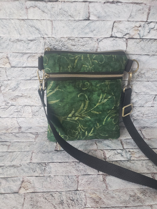 Forrest Green Dez Crossbody