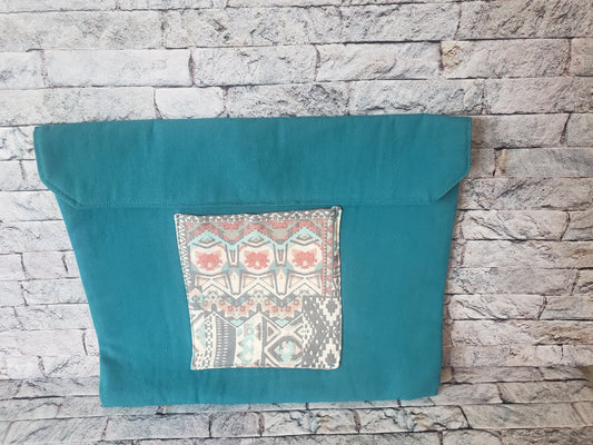 Turquoise Ayana Laptop Envelope