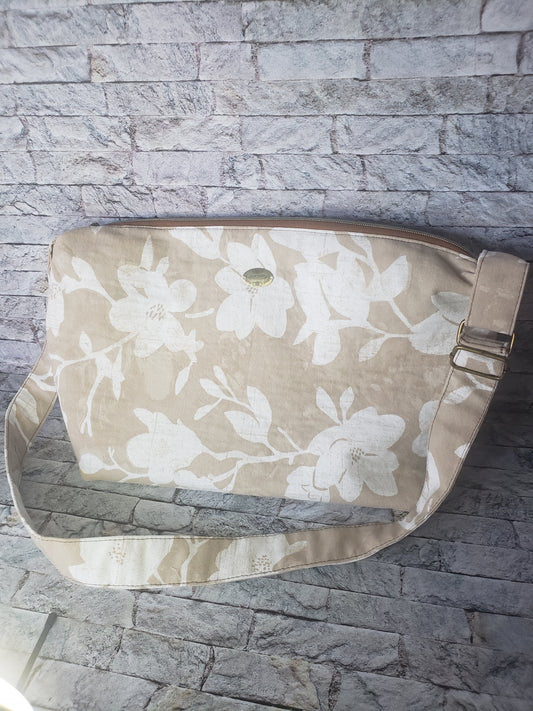 Tan Jazmine Large Crossbody